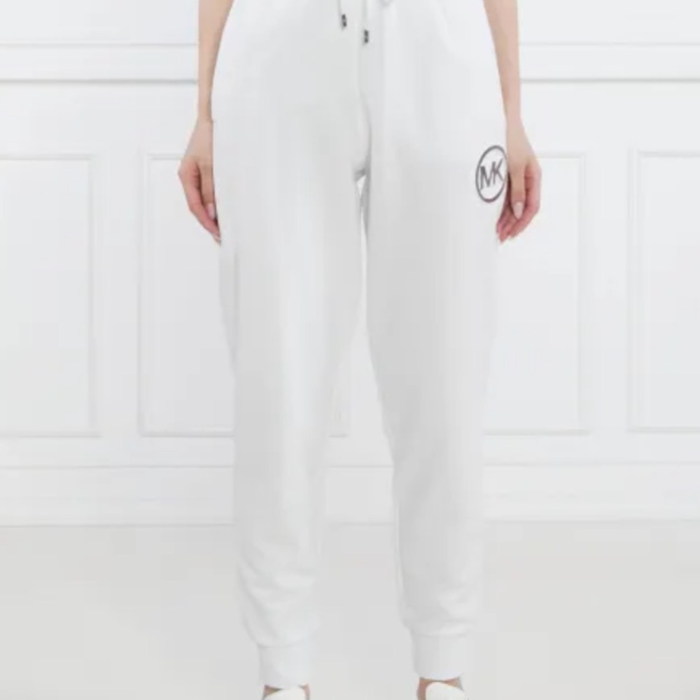 Michael Kors Sweatpants Regular Fit White XL New With Tags